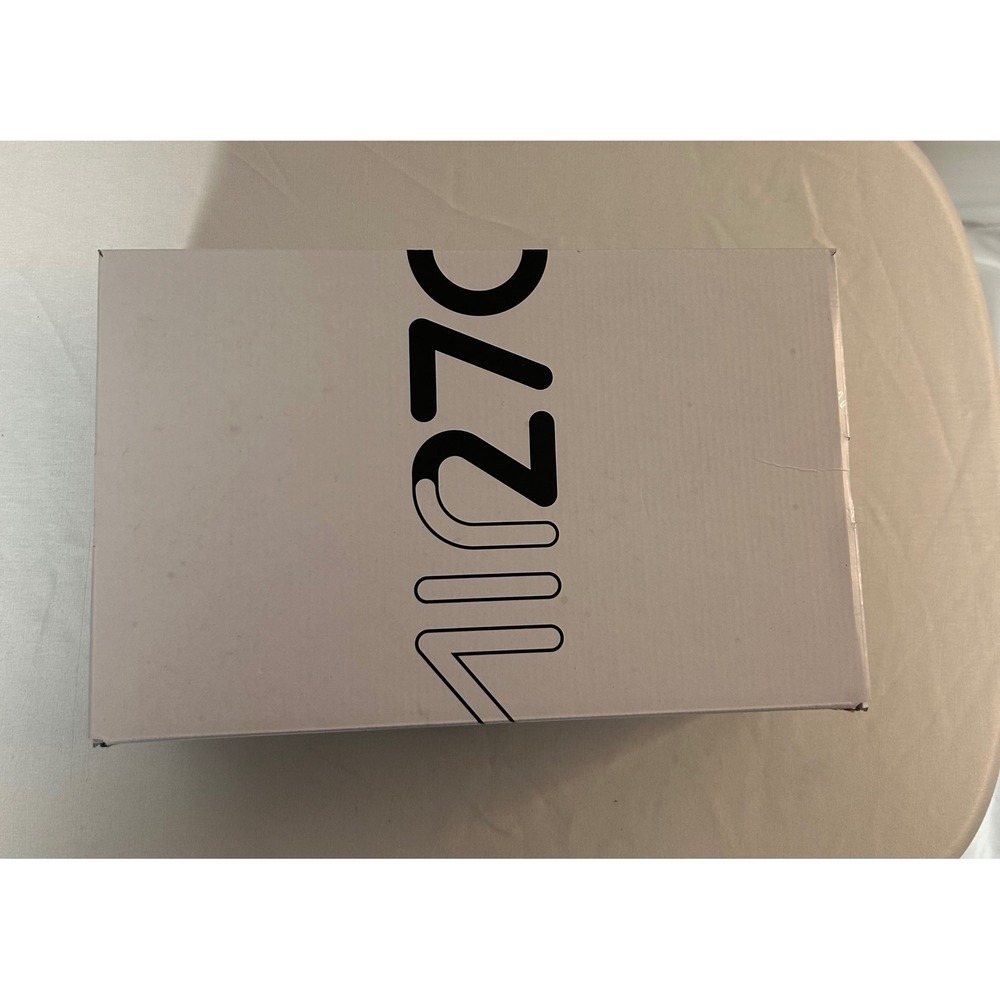 Nike Air Max 270 Flyknit White Black AH6803-100 Women's 8.5 Running Shoes - Picture 12 of 16